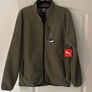 Men’s Polar Fleece Colorblocked Jacket